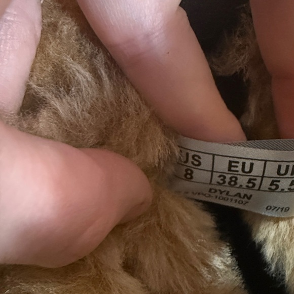 Cougar Dylan Winter Boot Brown Leather Wedge Womens size 8 - Picture 5 of 6